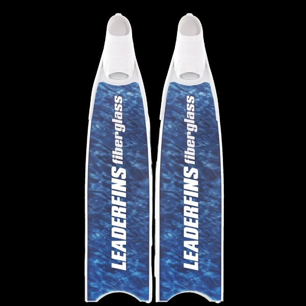Leaderfinsファイバーグラス BLUE CAMOロングフィン Leaderfins（リーダーフィンズ）BLUE CAMO BI-FINS（ブルーカモ