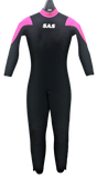 S-1193-F<br> Wet Suit Ladies 3mm<br> Wetsuits Ladies