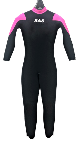 S-1193-F<br> Wet Suit Ladies 3mm<br> Wetsuits Ladies